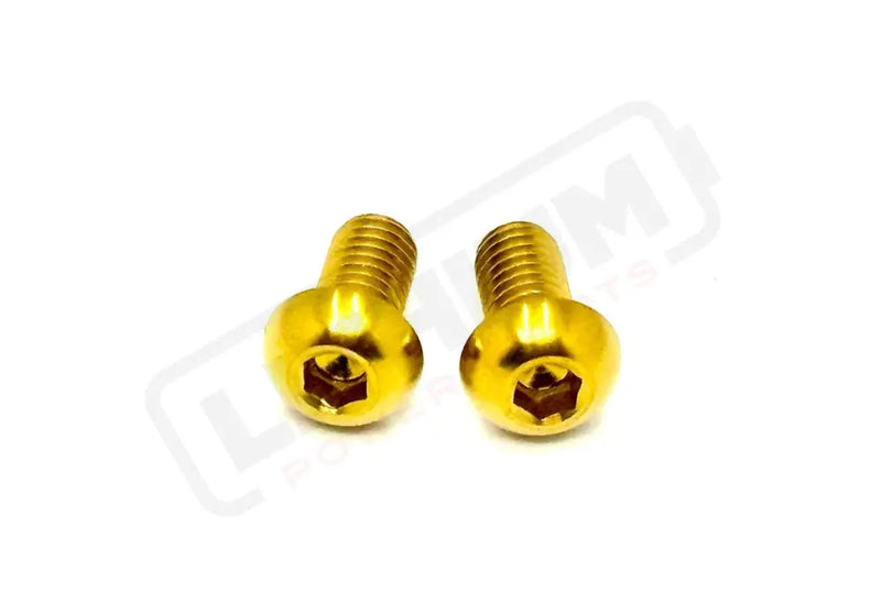 TS Titanium Ignition Cover Bolts Talaria MX3/MX4/XXX - Gold / MX3/ MX4/ MX5 (set of 2) - Titanium Bolts