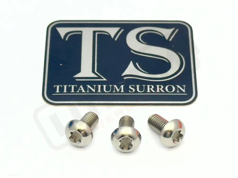 TS Titanium Ignition Cover Bolts Talaria MX3/MX4/XXX Silver / XXX (set of 3) Ignition Cover Bolts