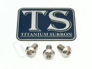 TS Titanium Ignition Cover Bolts Talaria MX3/MX4/XXX - Silver / XXX (set of 3) - Titanium Bolts