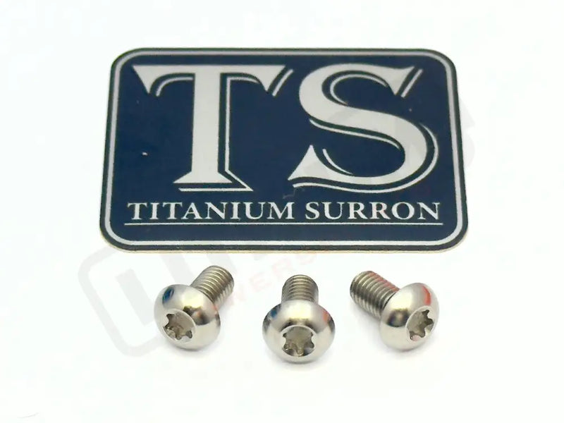 TS Titanium Ignition Cover Bolts Talaria MX3/MX4/XXX - Silver / XXX (set of 3) - Titanium Bolts