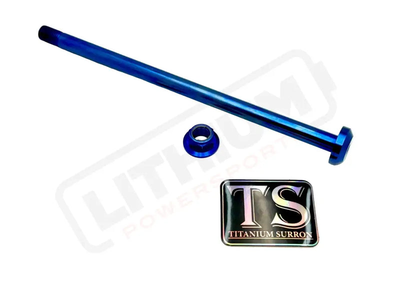 TS Titanium Jackshaft Bolt M10 - E-Ride Pro S and Pro SS 2.0 Blue E-Ride Pro Jackshaft Titanium Bolt
