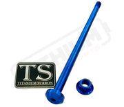 TS Titanium Jackshaft Bolt M10 - E-Ride Pro S and Pro SS 2.0 - Blue / 2.0 (Early model M10) - Titanium Bolts
