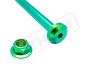 TS Titanium Jackshaft Bolt M10 - Surron LBS LBX Segway X160 X260 - Green - Titanium Bolts