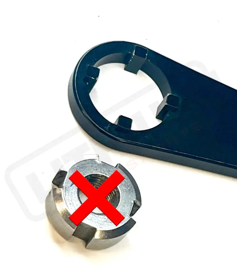 TS Titanium Jackshaft Nut for Surron Segway E-Ride Pro M10 Nut for Surron Jackshaft Bolt