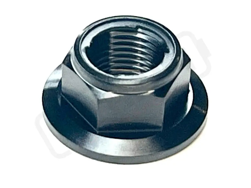 TS Titanium Jackshaft Nut for Surron Segway E-Ride Pro - Black / Surron LBX/ Segway/ E-Ride Pro S/ 2.0 (M10) - Titanium