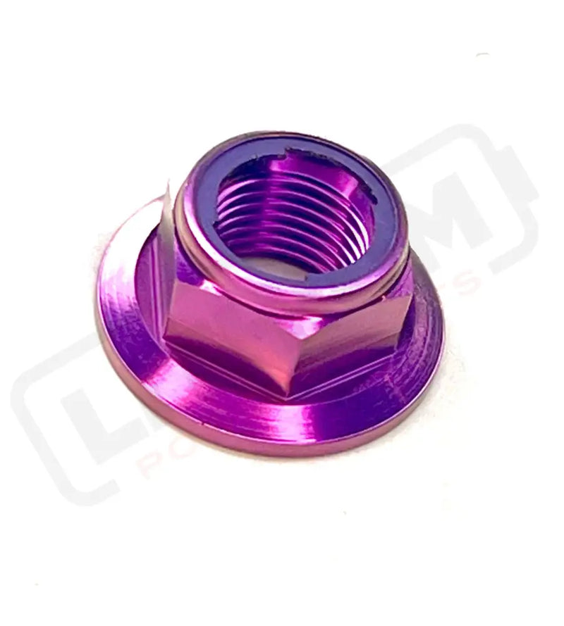 TS Titanium Jackshaft Nut for Surron Segway E-Ride Pro - Purple / Surron LBX/ Segway/ E-Ride Pro S/ 2.0 (M10)