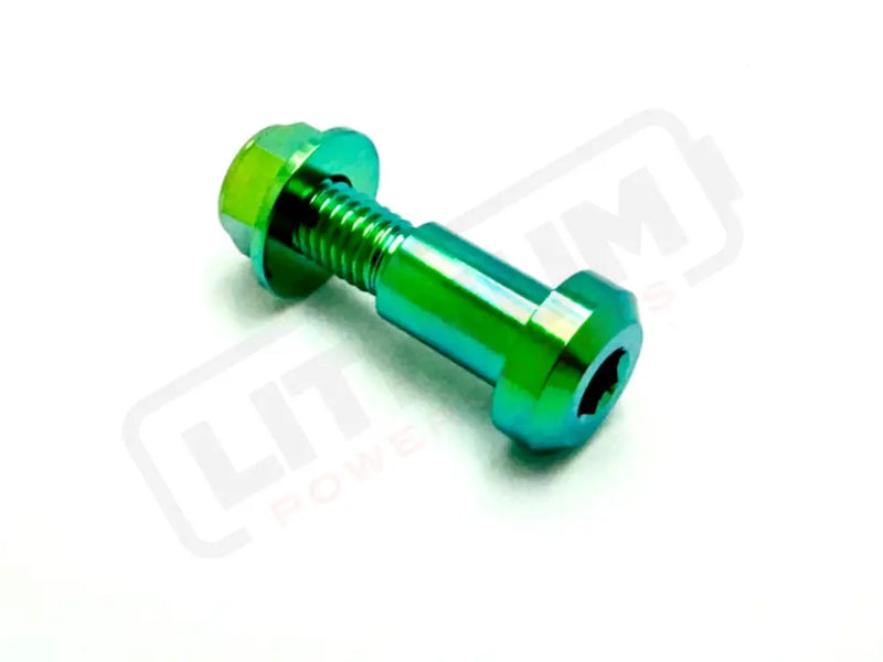 TS Titanium Kickstand Bolt/ Nut Set- Talaria - Green - Titanium Bolts