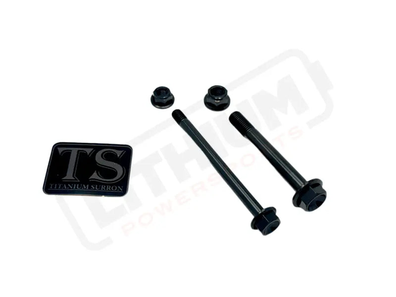 TS Titanium Linkage / Rear Shock Mount Kit for Altis Sigma - Black / Triangle/ Linkage Hardware Only (4 Pieces 2 bolts