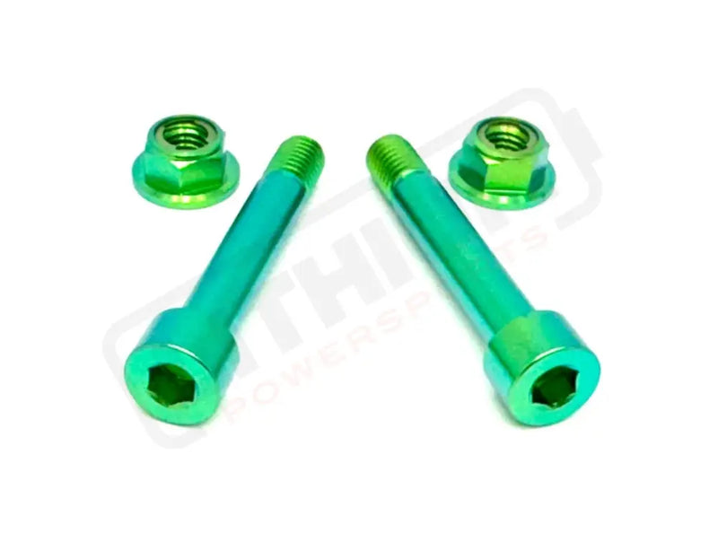 TS Titanium Linkage / Rear Shock Mount Kit for Altis Sigma Green / Shock Mount Hardware Only (4 pieces- 2 bolts 2 nuts)