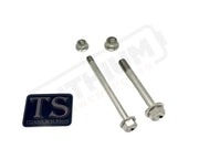 TS Titanium Linkage / Rear Shock Mount Kit for Altis Sigma - Silver (Raw Titanium) / Triangle/ Linkage Hardware Only (4