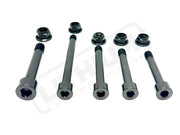 TS Titanium Linkage / Rear Shock Mount Kit for Talaria MX3/ MX4 - Black - Titanium Bolts
