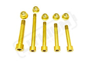 TS Titanium Linkage / Rear Shock Mount Kit for Talaria MX3/ MX4 - Titanium Bolts