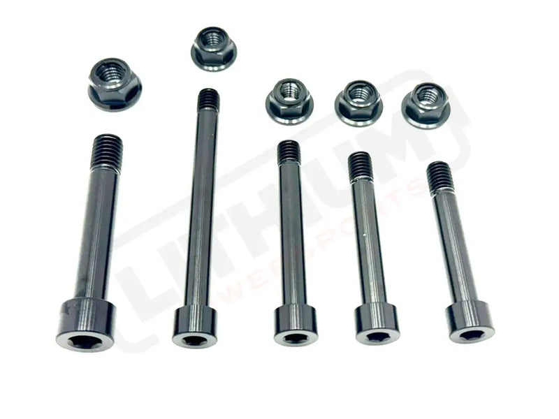 TS Titanium Linkage / Rear Shock Mount Kit for Talaria MX3/ MX4 - Titanium Bolts