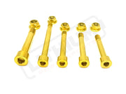 TS Titanium Linkage / Rear Shock Mount Kit for Talaria MX3/ MX4 - Gold - Titanium Bolts
