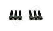 TS Titanium Surron LBX Stem Bolt Kit (6 pieces) Black Titanium Surron LBX Stem Bolts