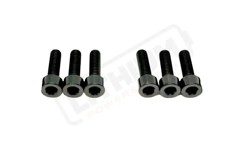 TS Titanium Surron LBX Stem Bolt Kit (6 pieces) Black Titanium Surron LBX Stem Bolts
