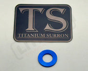 TS Titanium Washer M8 M10 Blue / M8 M8 washer