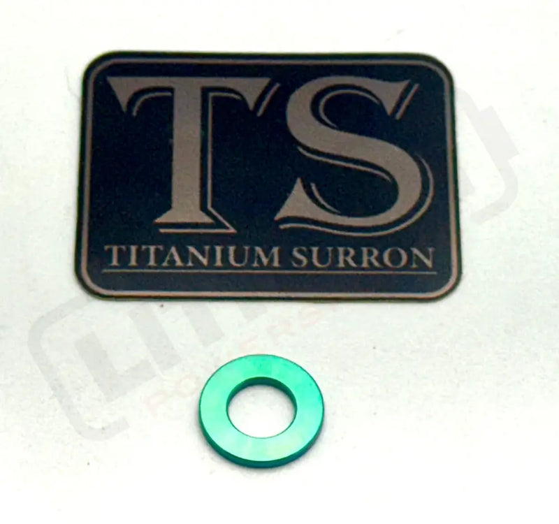 TS Titanium Washer M8 M10 Green / M8 M8 washer