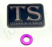 TS Titanium Washer M8 M10 Purple / M8 M8 washer