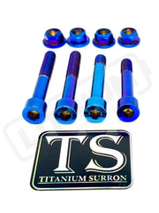 TS Ventus One Titanium Rear Suspension/ Linkage Bolt Kit - Titanium Bolts