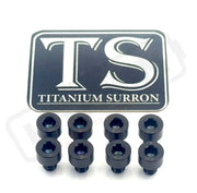 Ventus V9600 Heat Sink Titanium Bolt Kits (8 pcs) - Black - Titanium Bolts