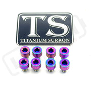 Ventus V9600 Heat Sink Titanium Bolt Kits (8 pcs) - Rainbow - Titanium Bolts