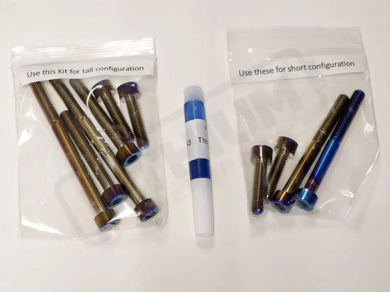 Warp 9 Bar Mount Titanium Bolt Kit - Lithium Powersports