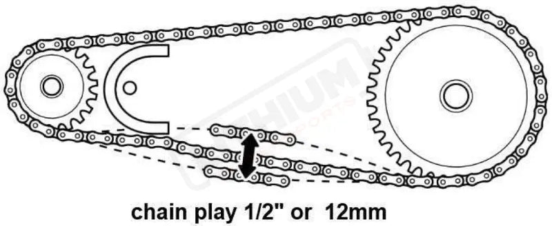 Warp 9 Surron Ultra Bee Chain Drive Conversion Kit - Lithium Powersports