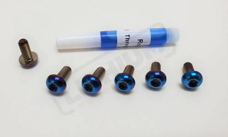 Warp 9 Titanium Brake Rotor Bolts - Lithium Powersports