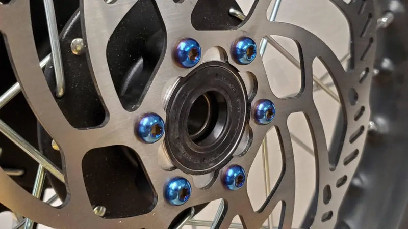 Warp 9 Titanium Brake Rotor Bolts - Lithium Powersports