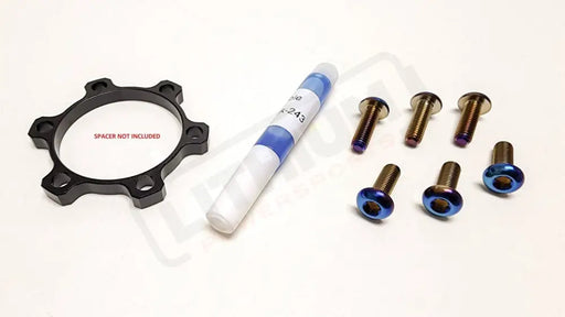 Warp 9 Titanium Brake Rotor Bolts - Lithium Powersports