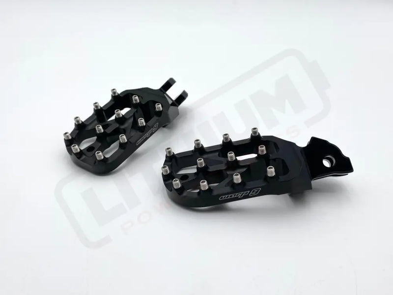 Warp9 E - Moto Elite Foot Pegs - Lithium Powersports