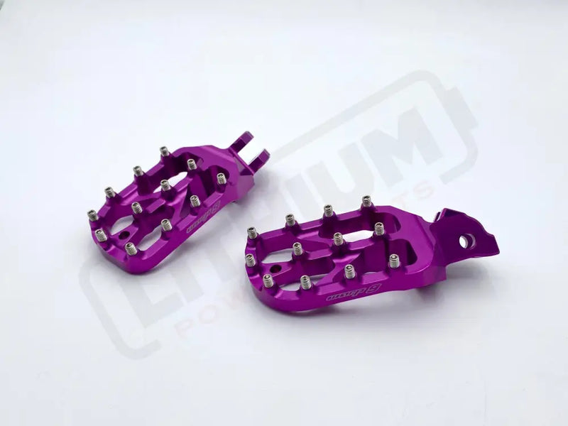 Warp9 E - Moto Elite Foot Pegs - Lithium Powersports