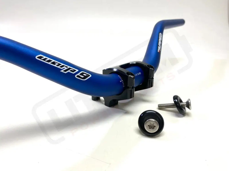 Warp9 EMoto Tapped Handlebar Surron Talaria ERide Blue / 80mm / 3.00’’ Handlebar