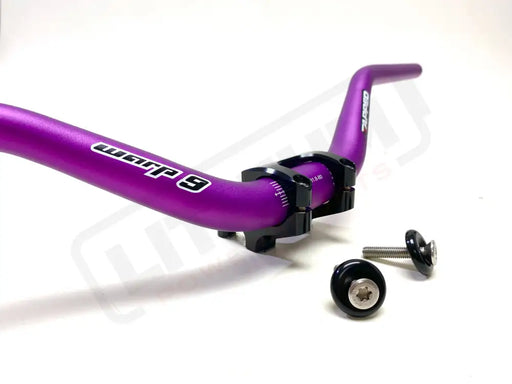 Warp9 EMoto Tapped Handlebar Surron Talaria ERide Purple / 80mm / 3.00’’ Handlebar