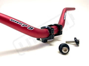 Warp9 EMoto Tapped Handlebar Surron Talaria ERide Red / 80mm / 3.00’’ Handlebar