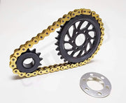Warp9 KMC420 ORing Primary Belt to Chain Conversion Kit Surron Light Bee - Lithium Powersports