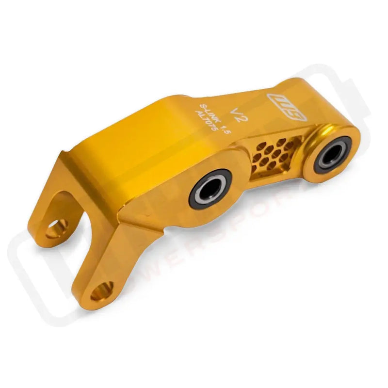 Warp9 Light Bee Rear Suspension Linkage Riser - V2 / Gold / 1.50’’ - Linkage