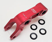 Warp9 Light Bee Rear Suspension Linkage Riser - V2 / Red / 0.75’’