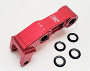 Warp9 Light Bee Rear Suspension Linkage Riser - V2 / Red / 1.50’’