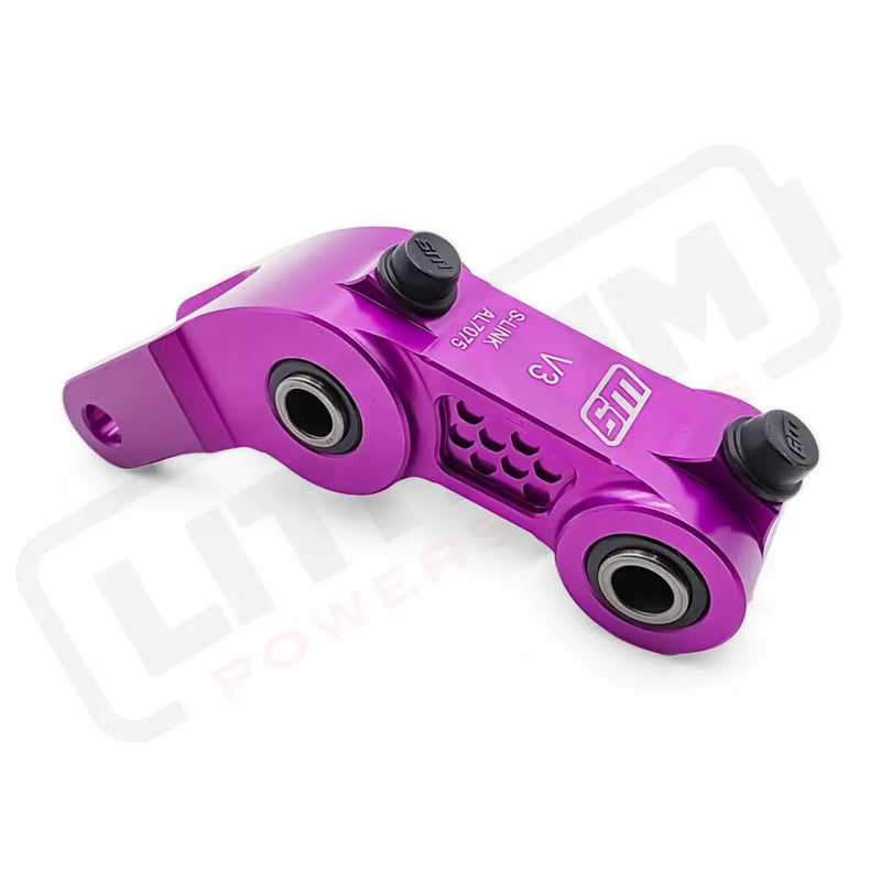 Warp9 Light Bee Rear Suspension Linkage Riser - V3 / Purple / 0.0’’ - Linkage