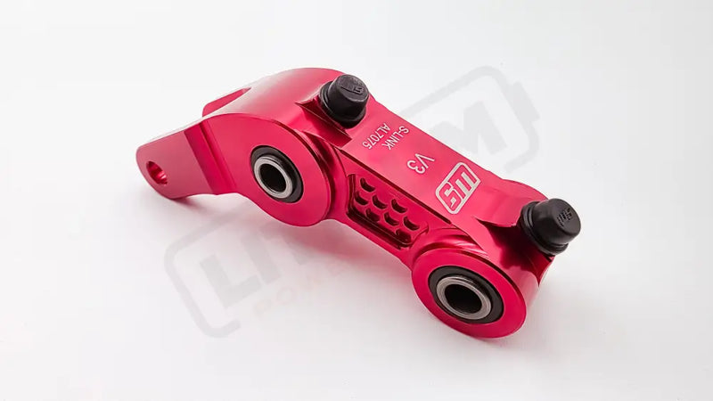 Warp9 Light Bee Rear Suspension Linkage Riser - V3 / Red / 0.75’’