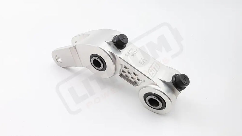 Warp9 Light Bee Rear Suspension Linkage Riser - V3 / Silver / 0.75’’ - Linkage