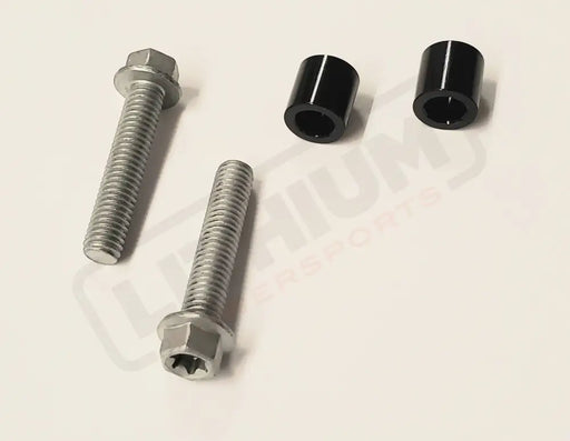 Warp9 Rear 220mm Caliper Adapter Spacer Kit Surron X Segway X260 - Lithium Powersports