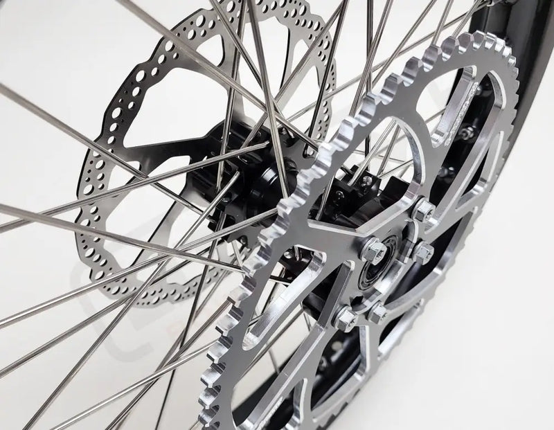 Warp9 Rims Rotors Wheels for Surron X Segway X160/260 - Lithium Powersports