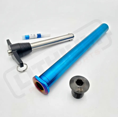 Warp9 Stark Varg Titanium Rear Axle - Lithium Powersports
