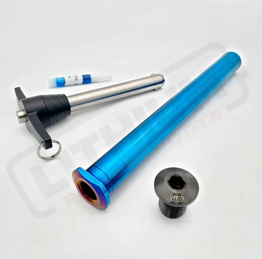 Warp9 Stark Varg Titanium Rear Axle - Lithium Powersports