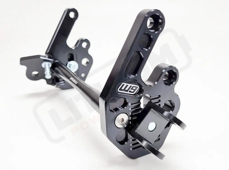 Warp9 Surron LBX & 79Bike Adjustable Foot Peg mount - Footpeg Hardware