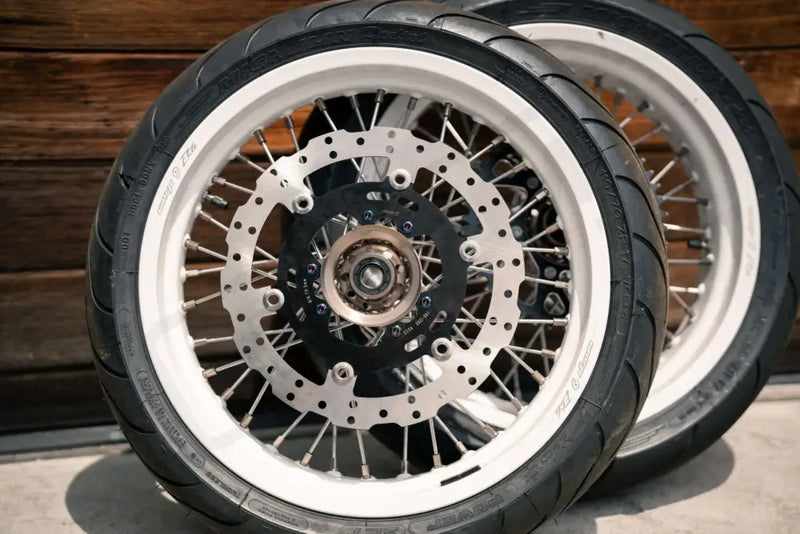 Warp9 Surron Ultra Bee 300mm Rotor and Caliper Bracket - Lithium Powersports
