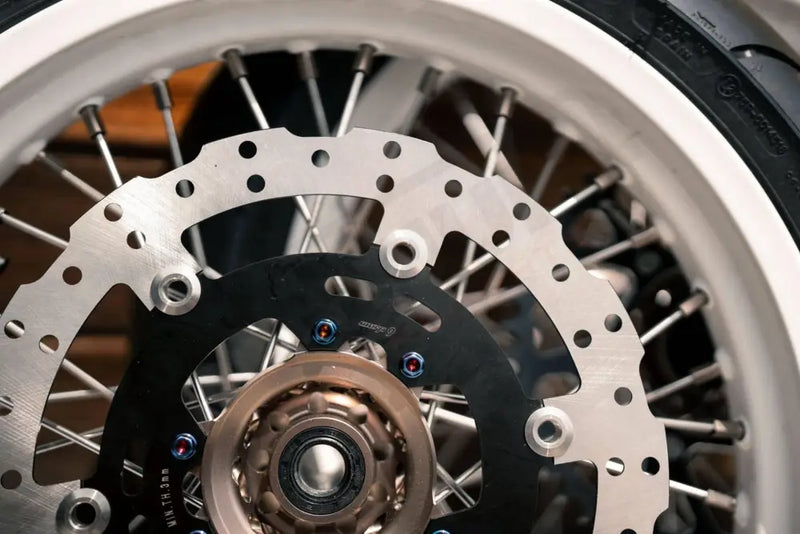 Warp9 Surron Ultra Bee 300mm Rotor and Caliper Bracket - Lithium Powersports